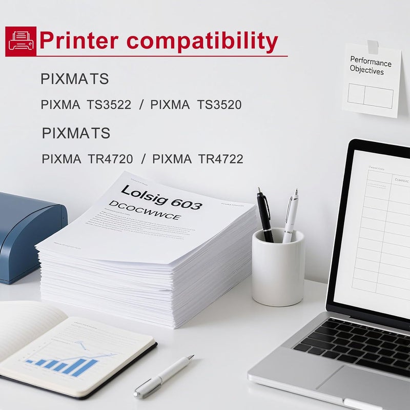 Skyink 275xl 276xl Ink Cartridge Compatible Replacement for Canon Ink 275 276 XL PGI275 CLI276 PG-275 CL-276 XL for Pixma TS3500 TS3522 TS3520 TR4700 TR4720 TR4722 Printer (2-Pack Combo Black Color) - Image 2